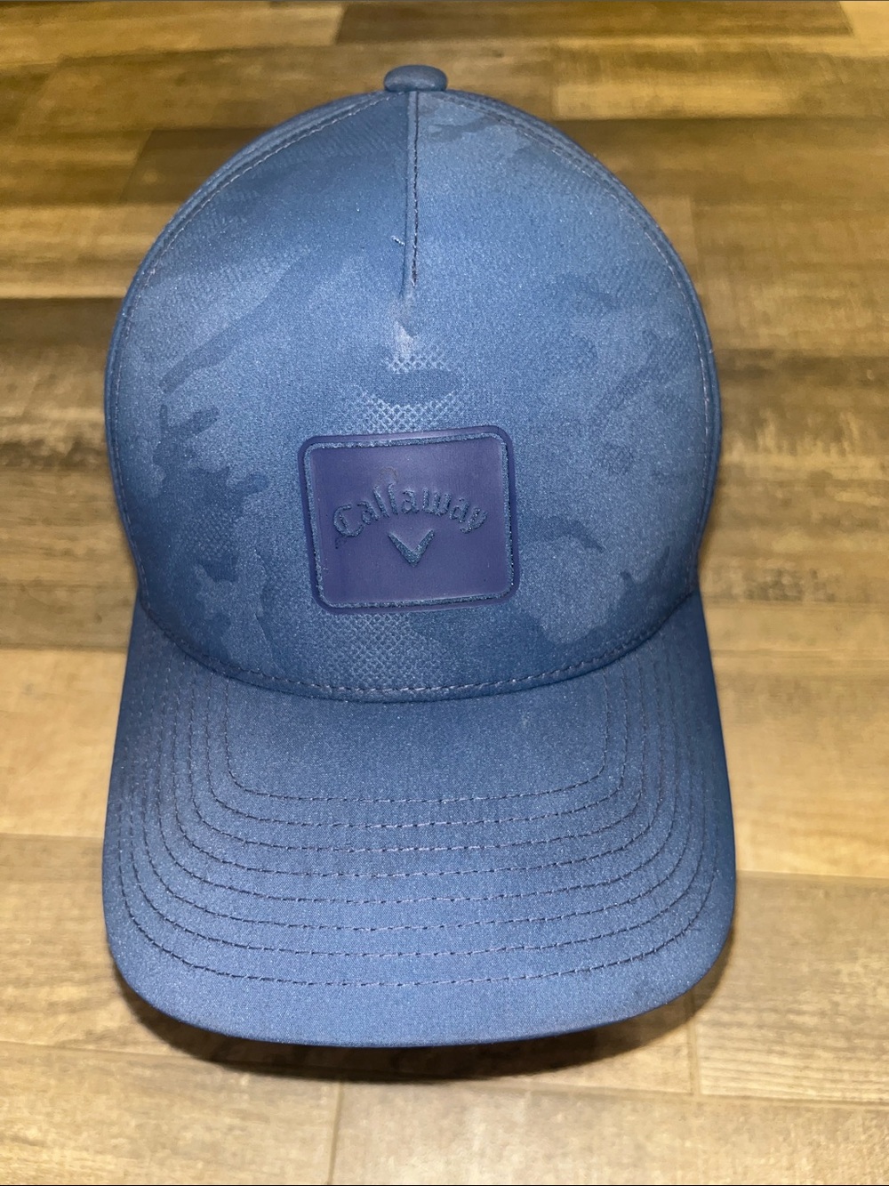 Callaway Deep Blue Golf Cap with Subtle Camo Patch